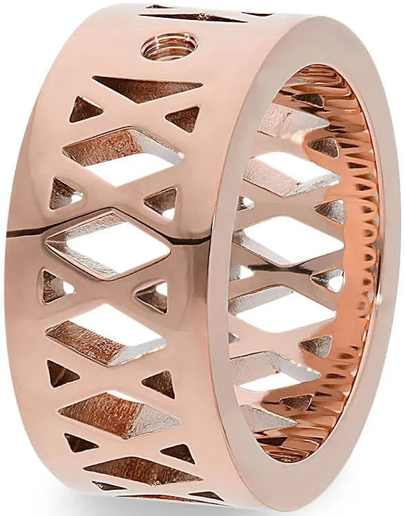 Qudo Basic Rogeno Interchangeable Ring Rose Gold