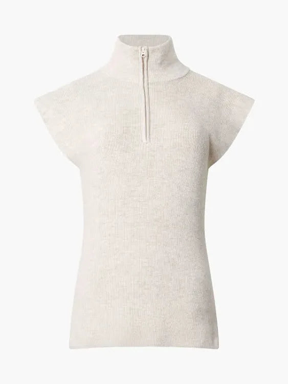 French connection Lightweight Recycled Vhari Half Zip Vest