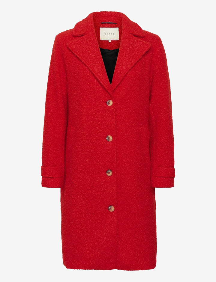 Kaffe KAanne Firey Red Coat