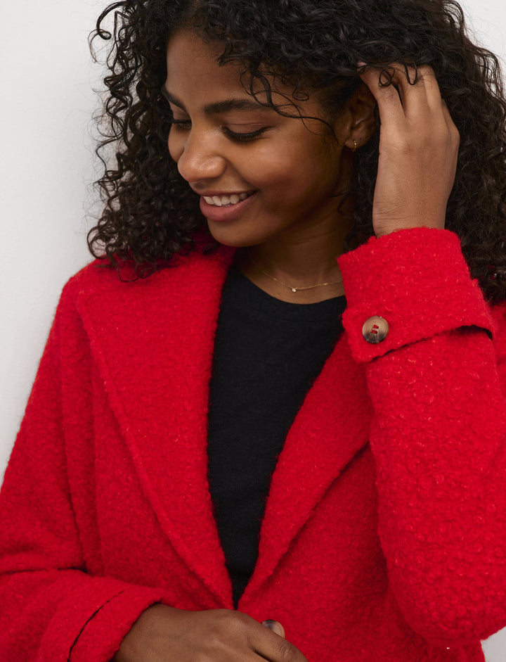 Kaffe KAanne Firey Red Coat