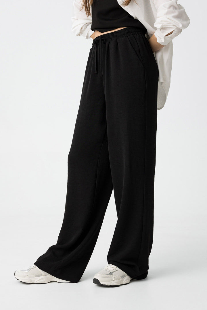 Tiffosi Mel Black Trouser