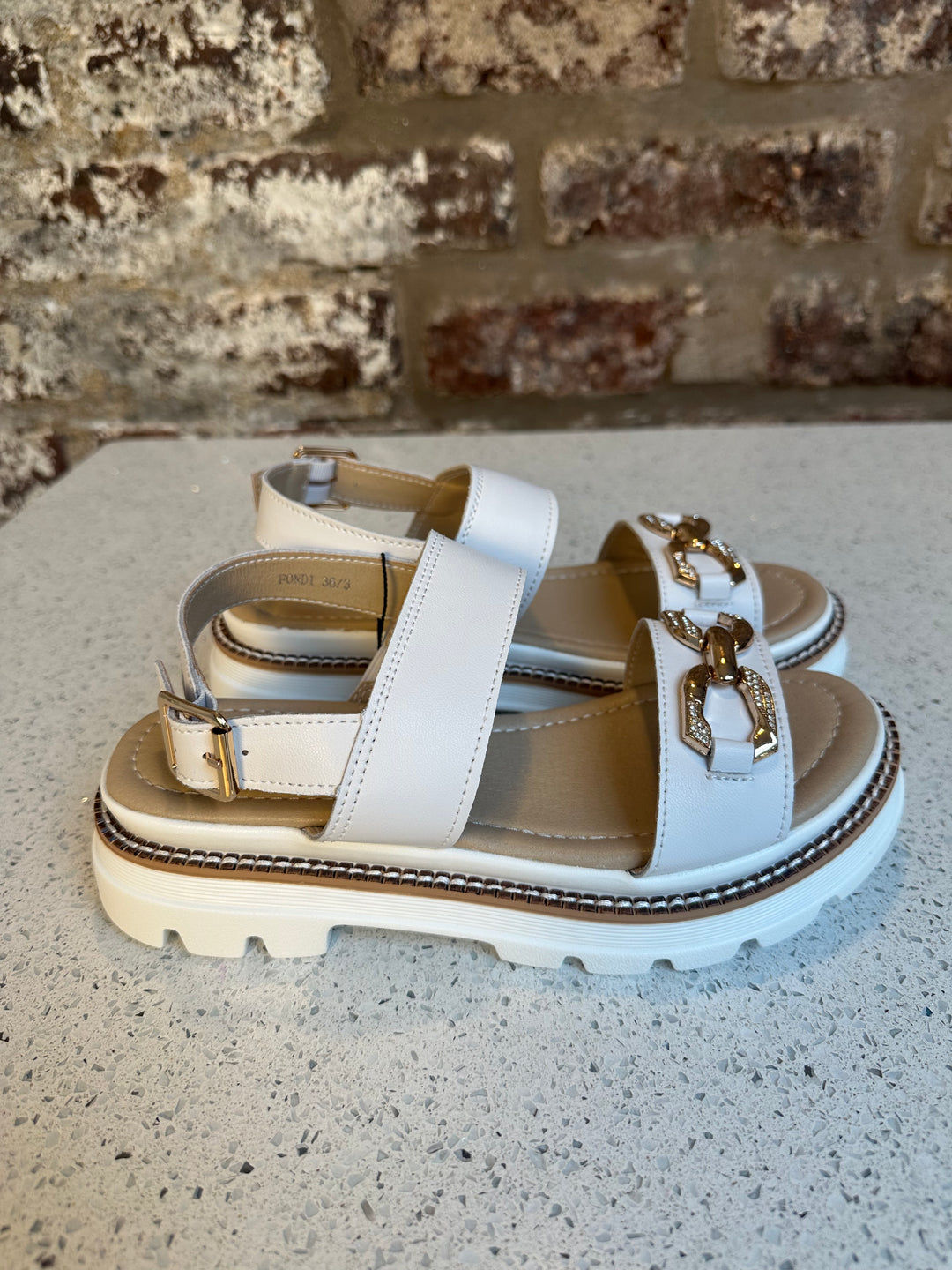 Patrizio Como Fondi Sandal White