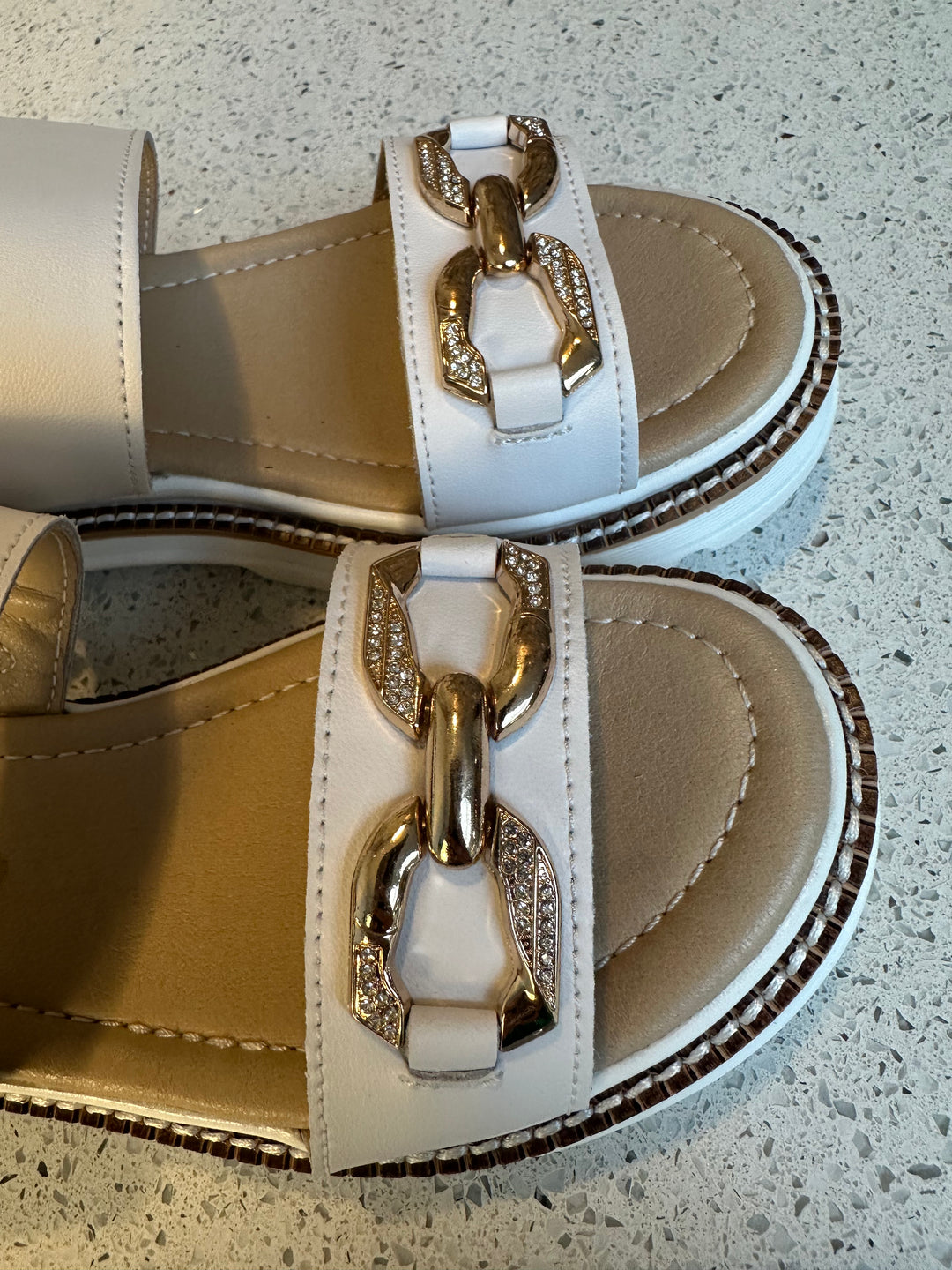 Patrizio Como Fondi Sandal White