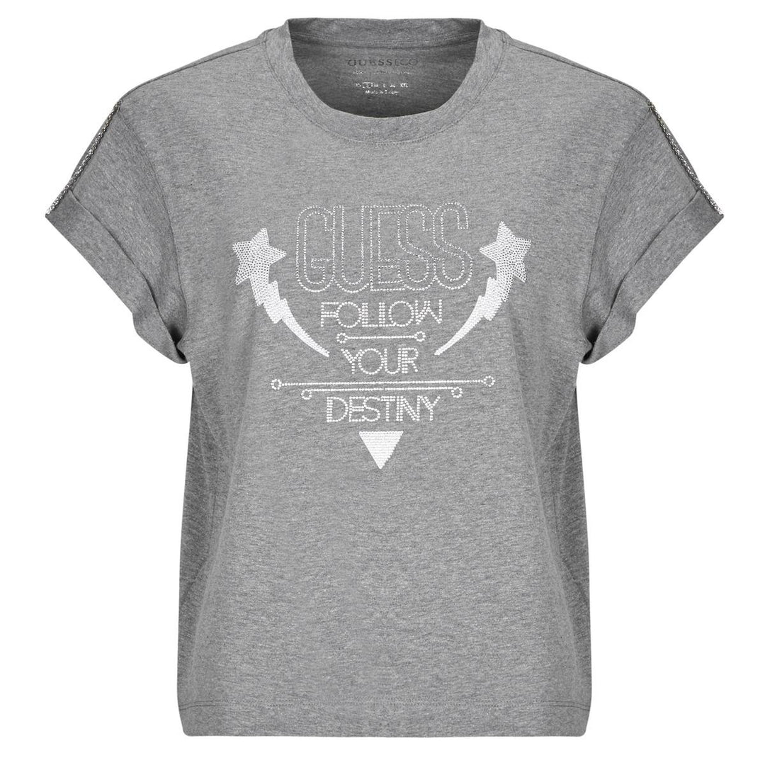 Guess Follow Your Destiny Grey Tee