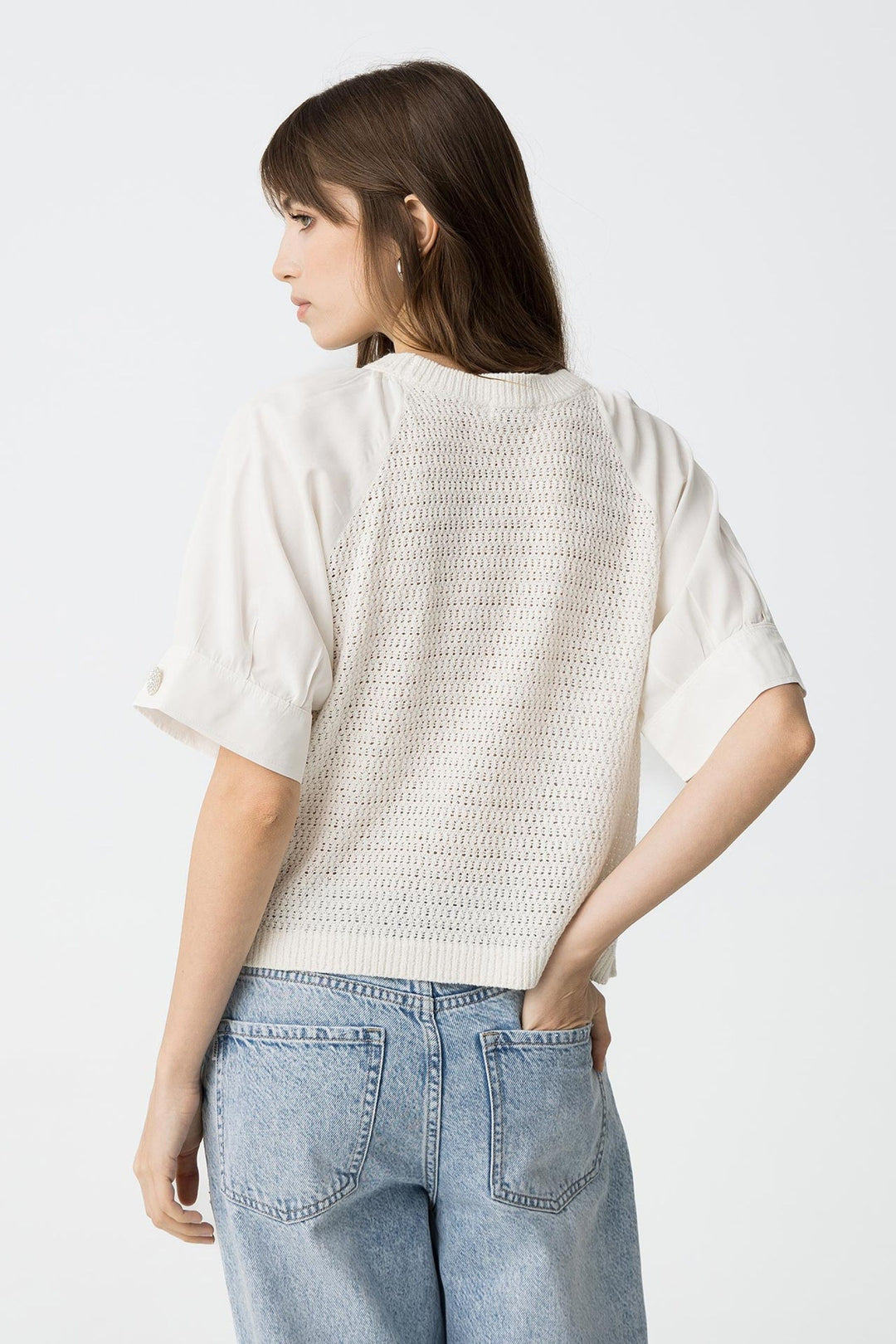 Tiffosi Panope Knitted Tee Top