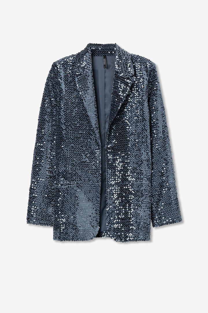 Tiffosi Jola Navy Sequin Jacket