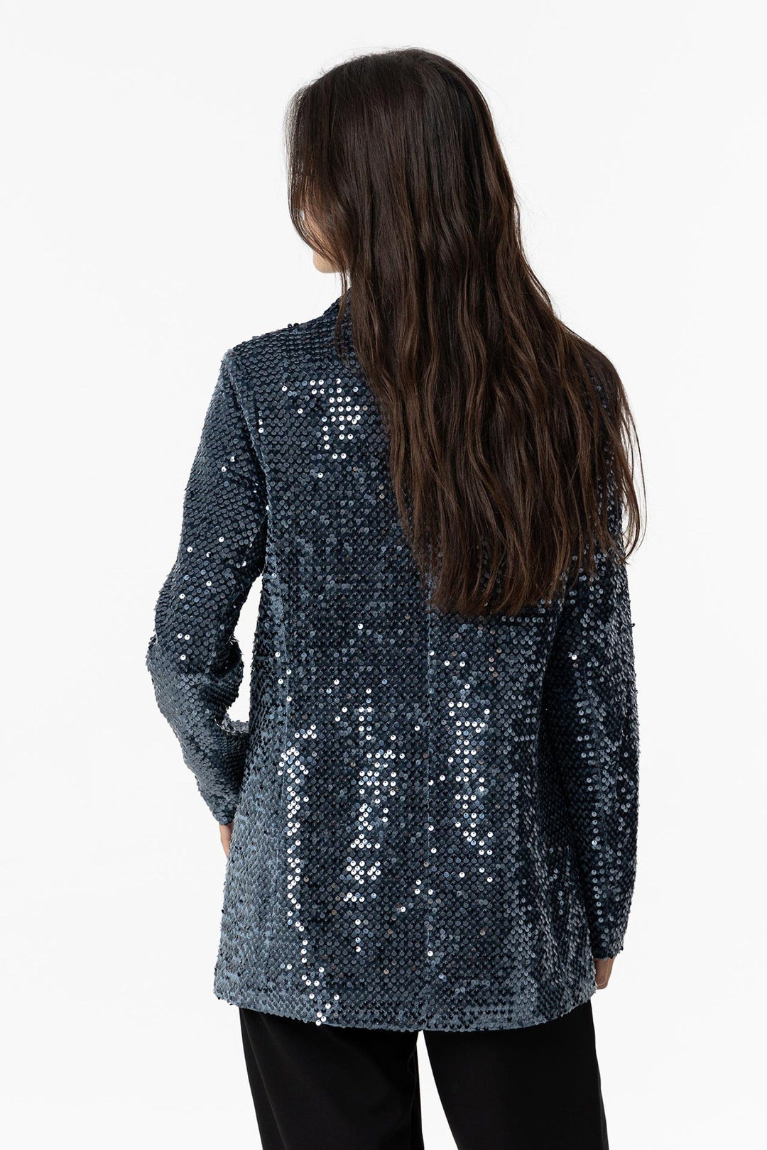 Tiffosi Jola Navy Sequin Jacket