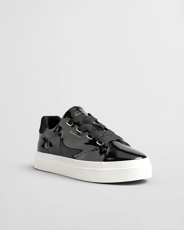 Gant Avona Patent Leather Black Sneakers