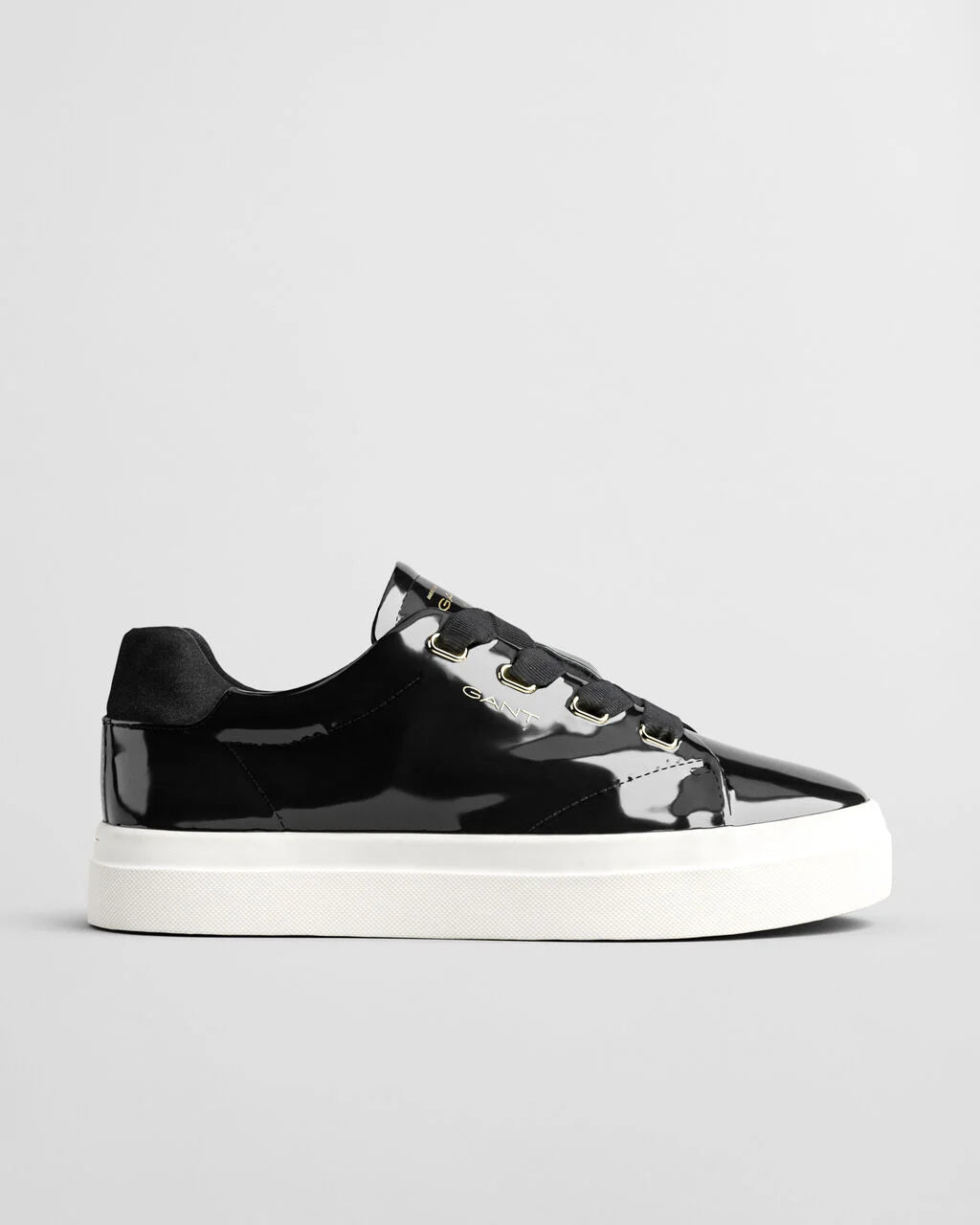 Gant Avona Patent Leather Black Sneakers