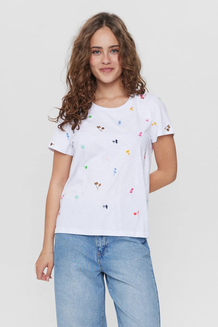 Numph Nuerin Tee Bright White