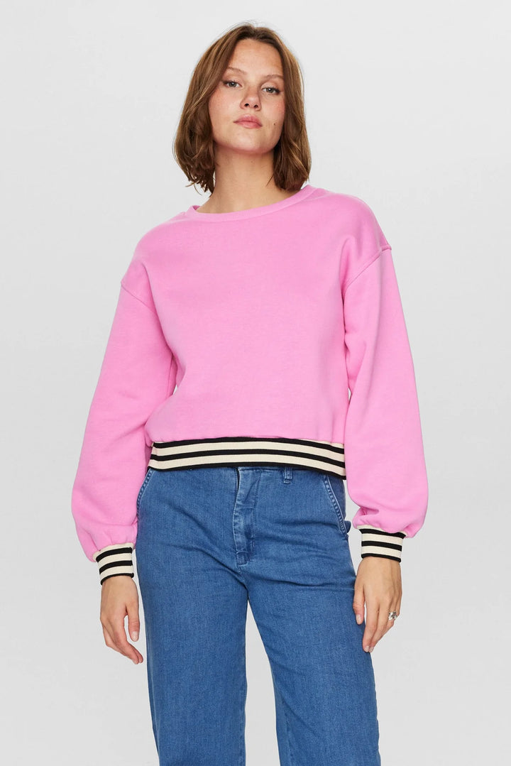 Numph Nuada Sweater Fushia pink