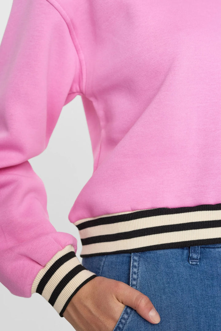 Numph Nuada Sweater Fushia pink