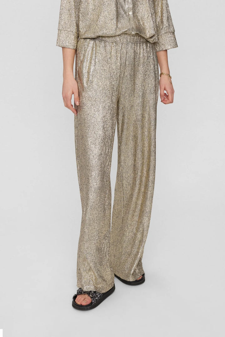 Numph Nuidun Pant Silver