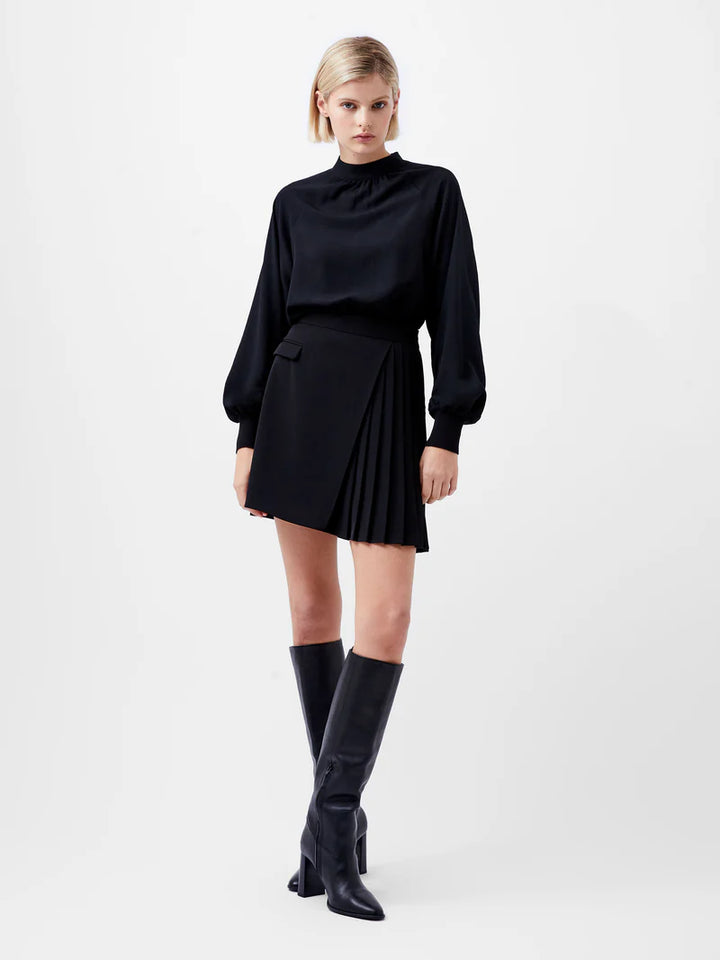 French Connection Harrie Suiting Pleated Mini Skirt