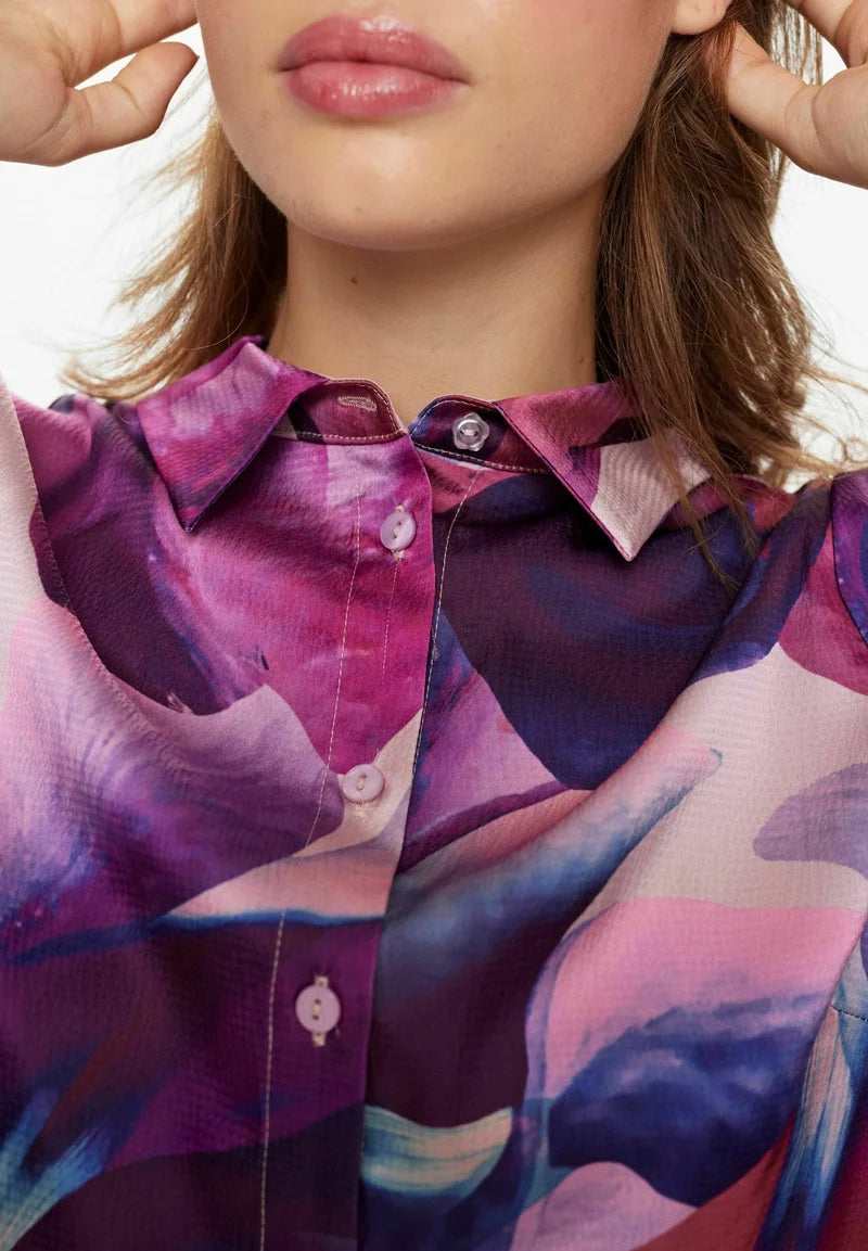 Numph Nuisobell Shirt Violet Ice