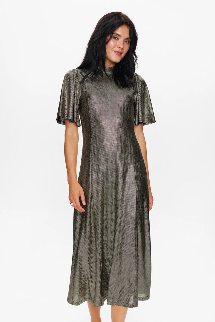 Numph Nusimma Dress Gold