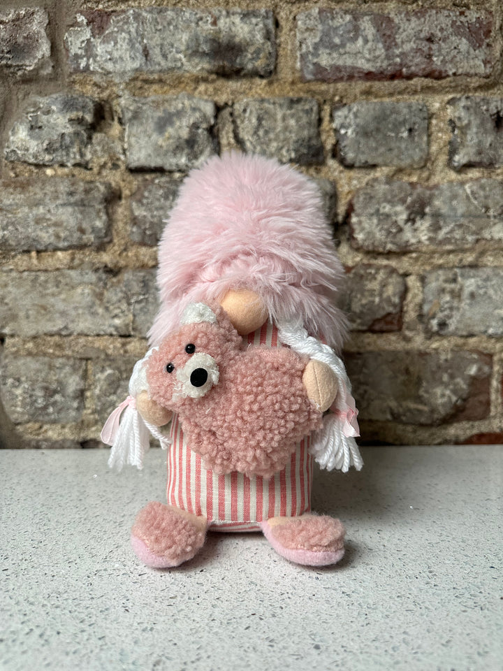 Christmas Blush Pink Sleepy Gnome