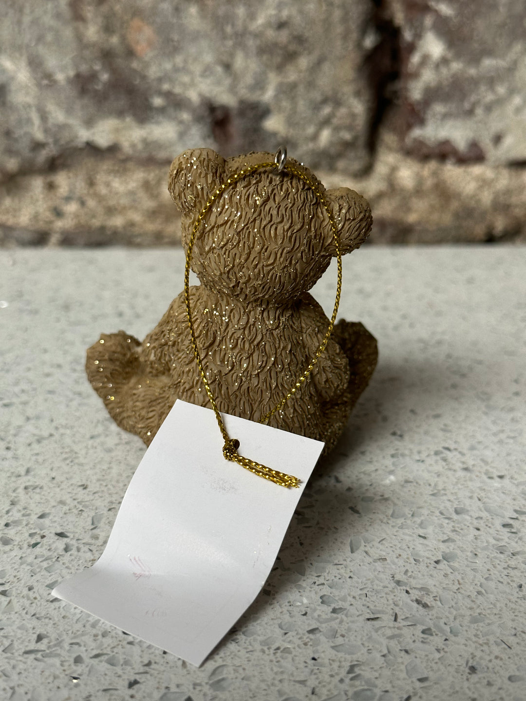 Christmas Teddy With Drum Tree Hanger