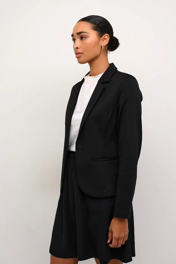 Kaffe Kajenny Deep Black Dress Blazer