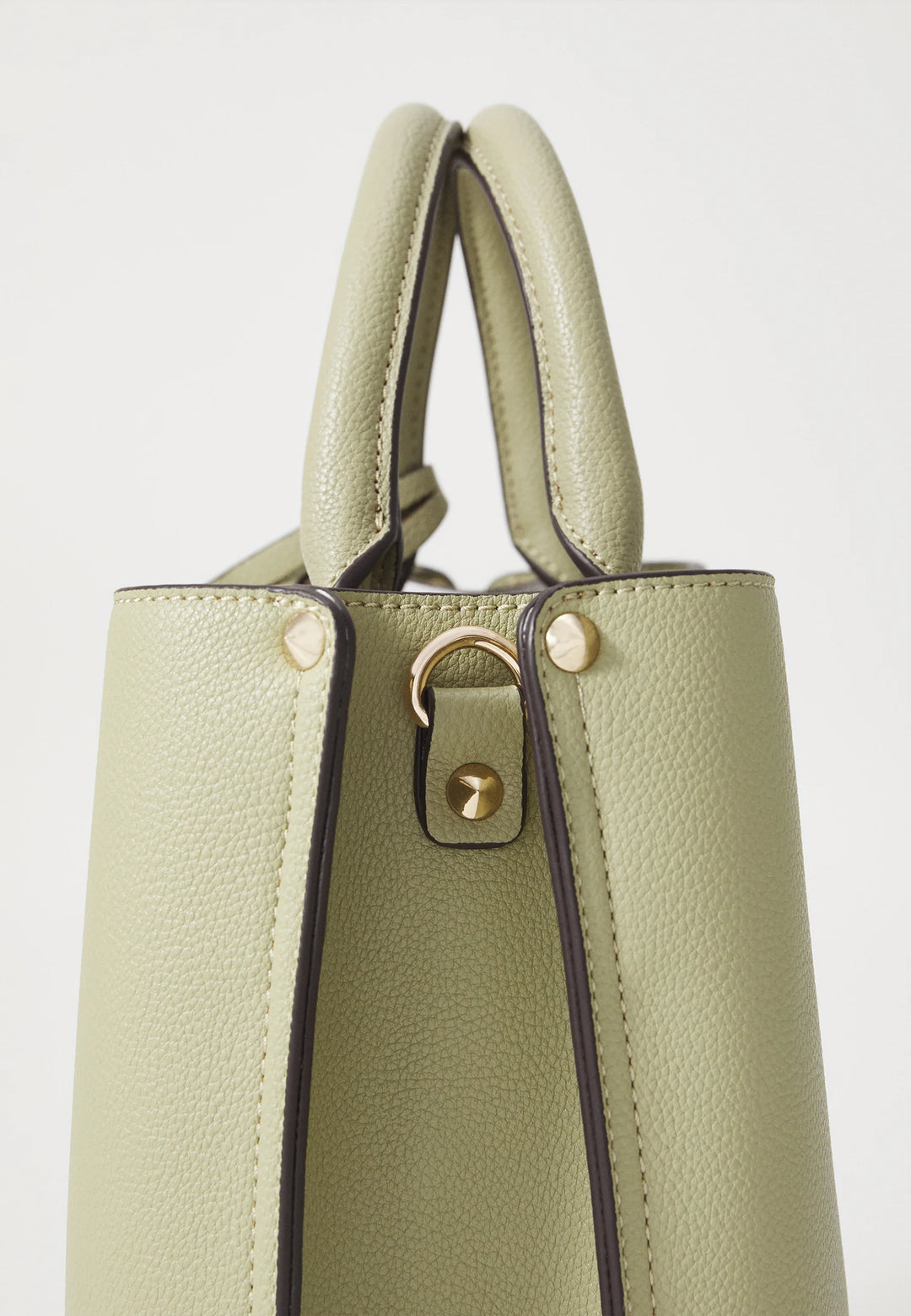 Guess Meridian Girlfriend Satchel Bag Sage