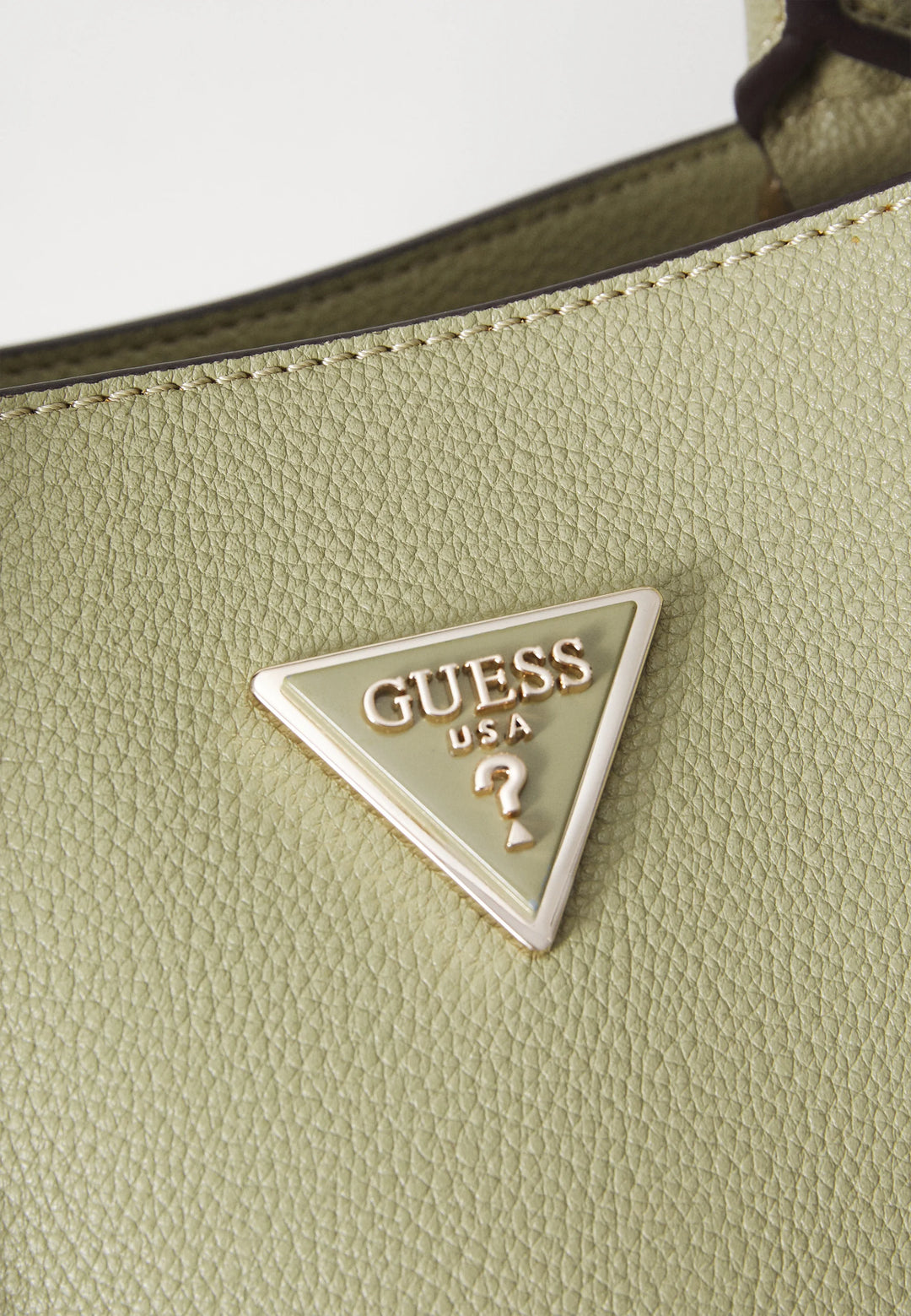 Guess Meridian Girlfriend Satchel Bag Sage