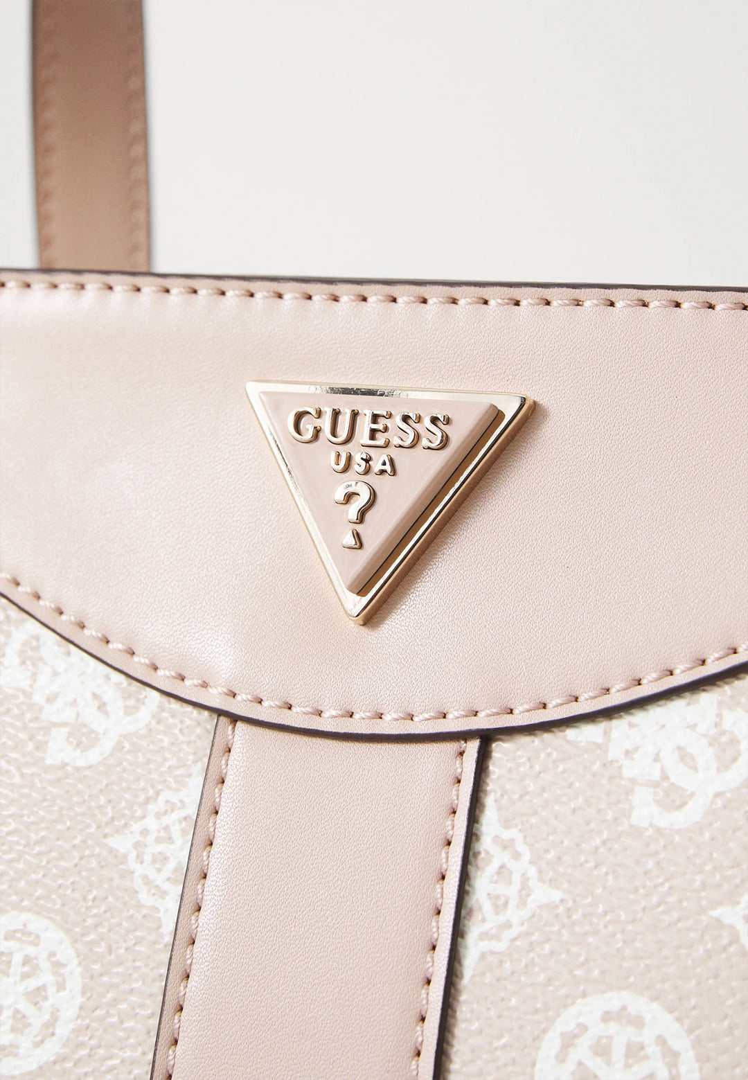 Guess Silvanna Sand Logo Large Tote Bag