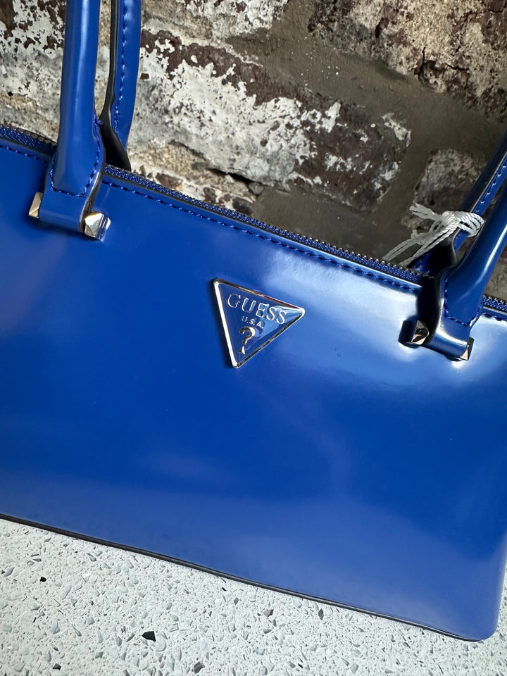 Guess Arnela Sapphire Shoulder Satchel