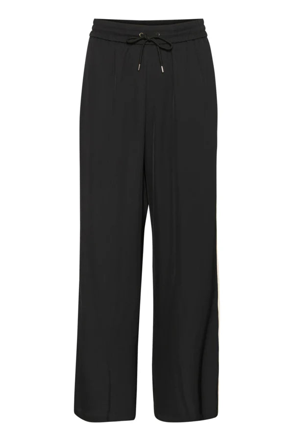 Kaffe KAmille Black Deep Track Pants