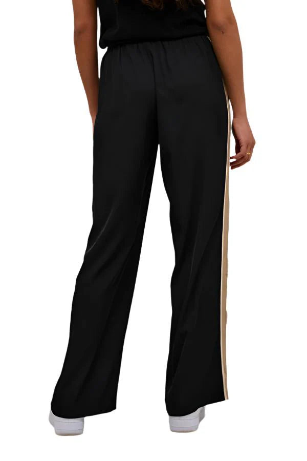 Kaffe KAmille Black Deep Track Pants