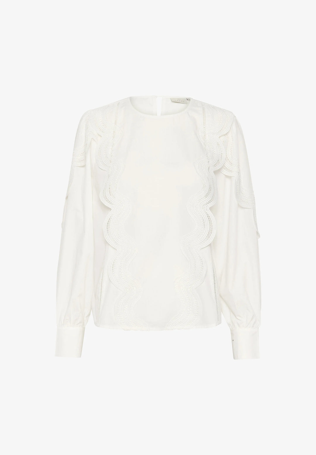 Kaffe Kachristine Optical White Blouse