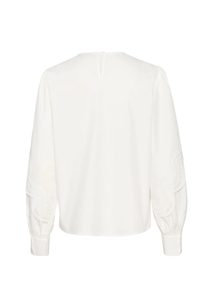 Kaffe Kachristine Optical White Blouse