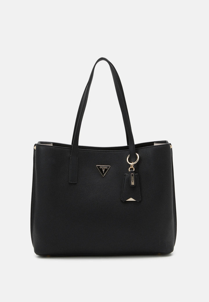 Guess Meridian Black Large Tote Bag