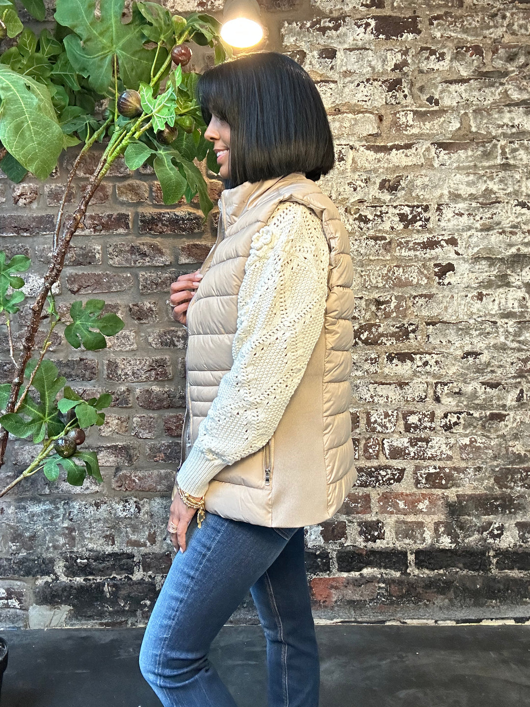 Tiffosi Eva Spring Gilet Beige