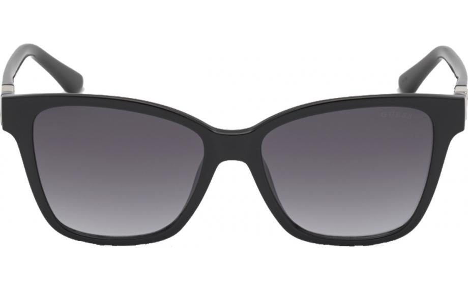 Guess GU7776 Shiny Black Triangle Logo Sunglasses