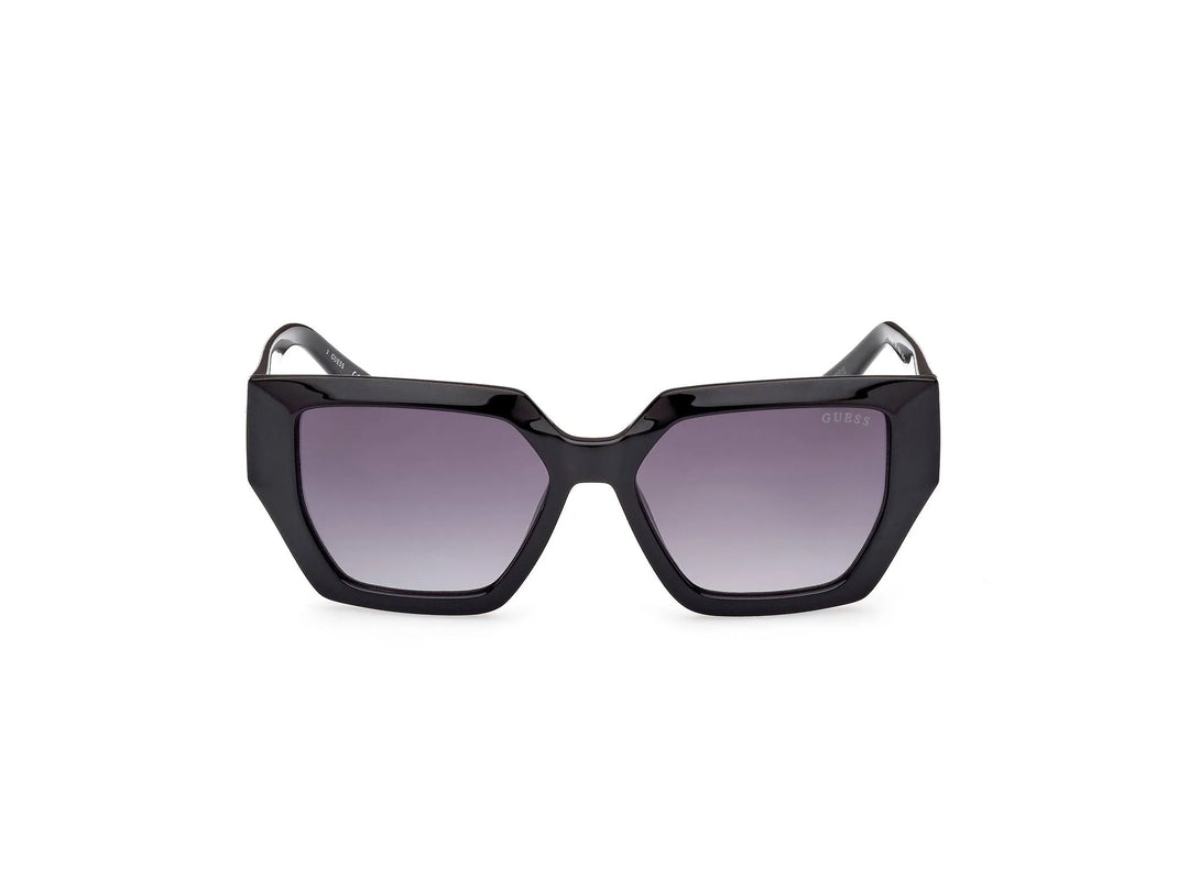 Guess GU7896 Shiny Black Geometric Sunglasses