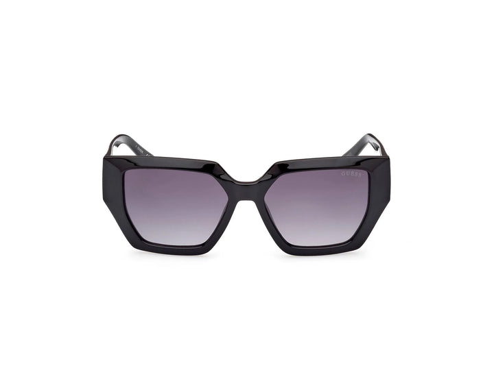 Guess GU7896 Shiny Black Geometric Sunglasses