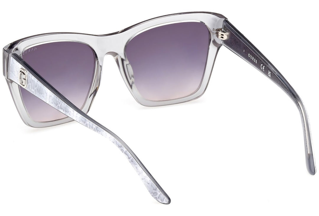 Guess GU00113 Grey Animal Side Sunglasses