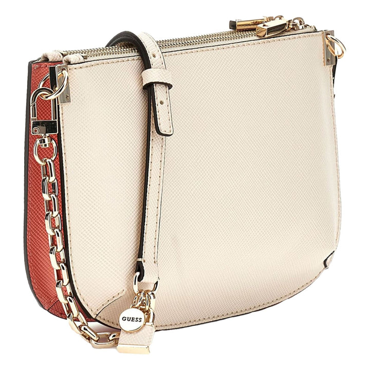 Guess Ilia Stone/Coral Multi Crossbody Bag