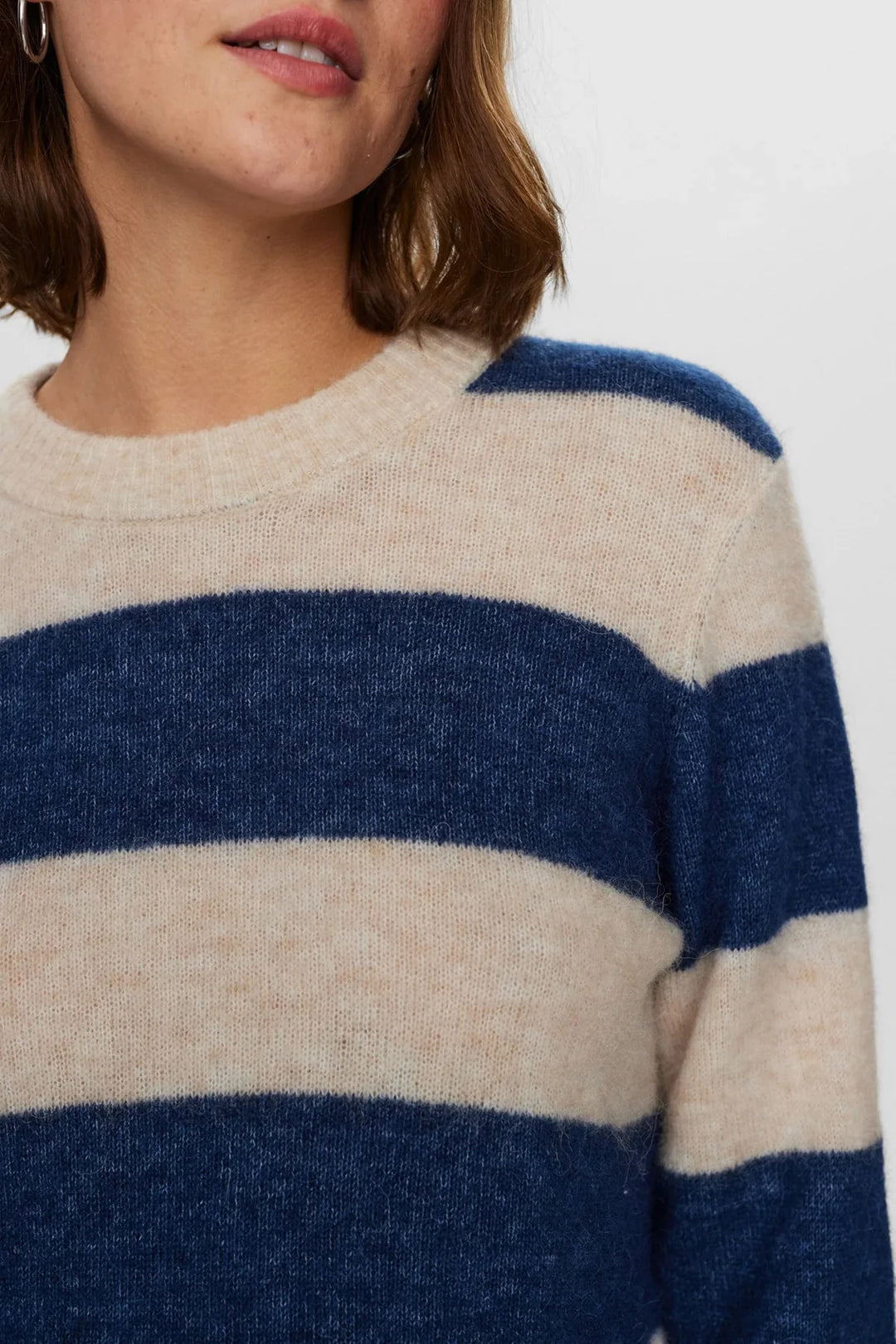 Numph Nuriette Big Stripe Pullover