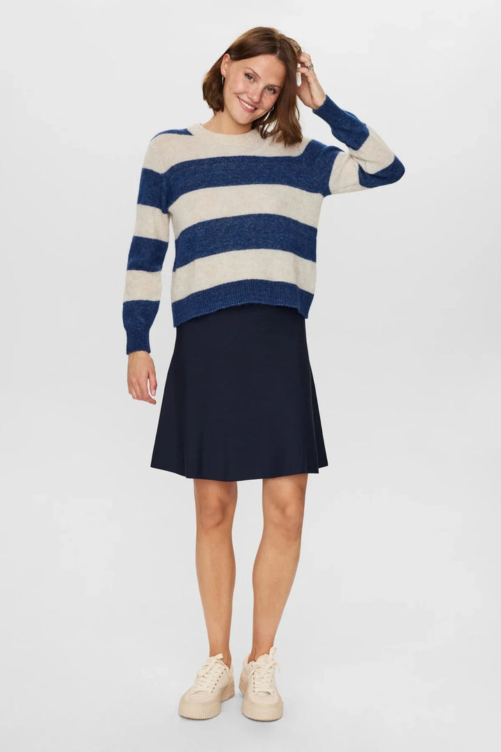 Numph Nuriette Big Stripe Pullover