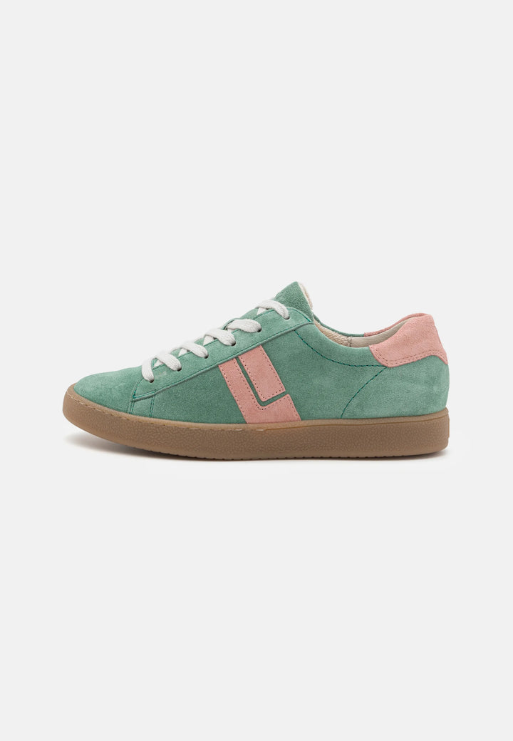 Paul Green Maincalf Soft Suede Wasabi/Rose