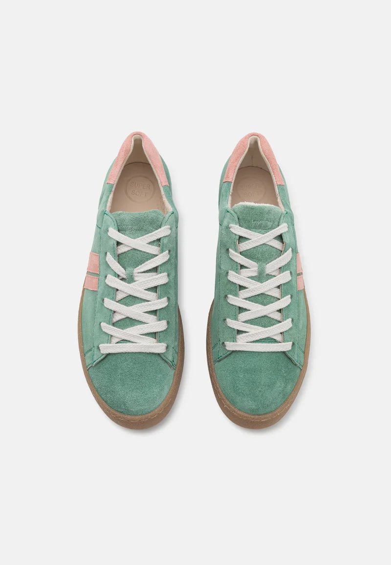 Paul Green Maincalf Soft Suede Wasabi/Rose