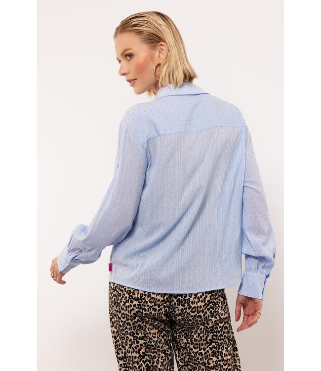 Fluresk Peony Ice Blue Blouse