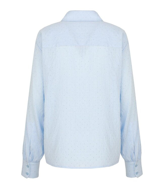 Fluresk Peony Ice Blue Blouse