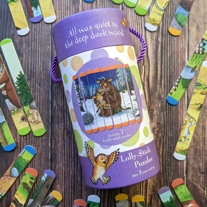 Gruffalo Lolly Stick Puzzles Double Sided