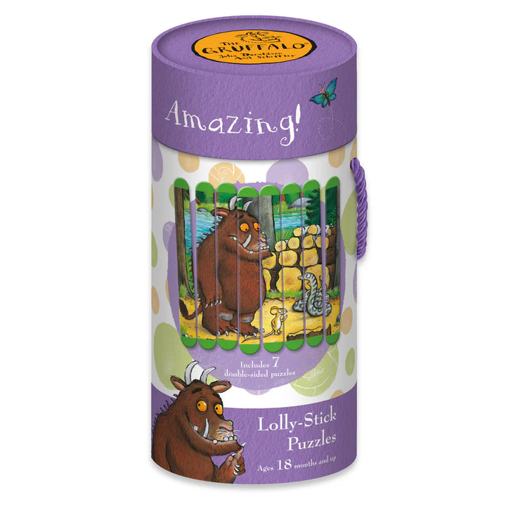 Gruffalo Lolly Stick Puzzles Double Sided