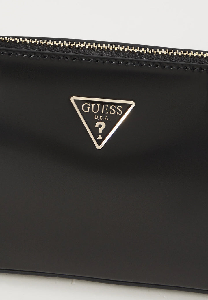 Guess Arnela Black Shoulder Satchel