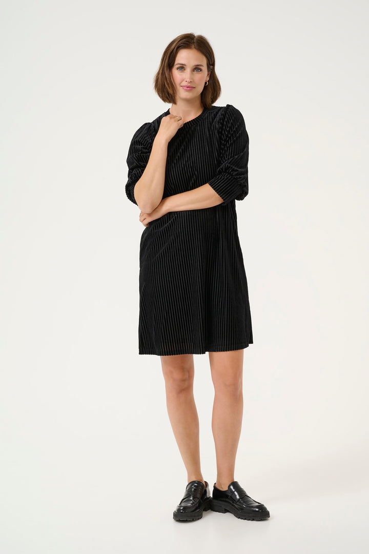 kaffe Kacaca Black Deep Short Dress