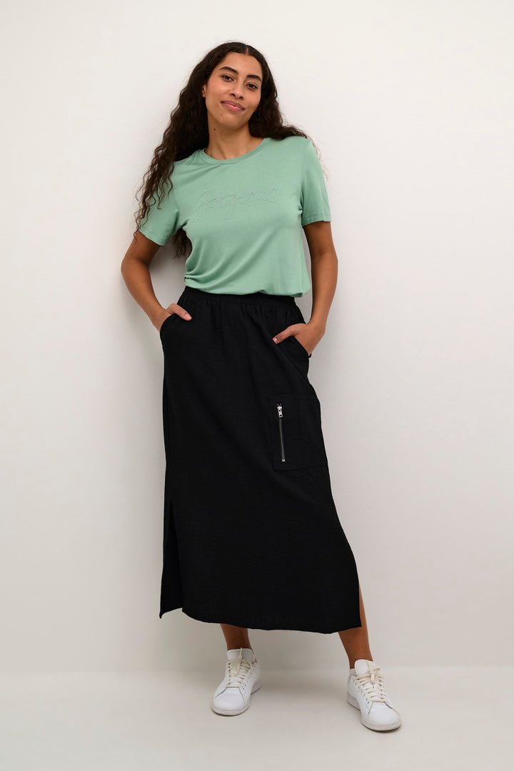 Kaffe KAelenor Black Deep Skirt