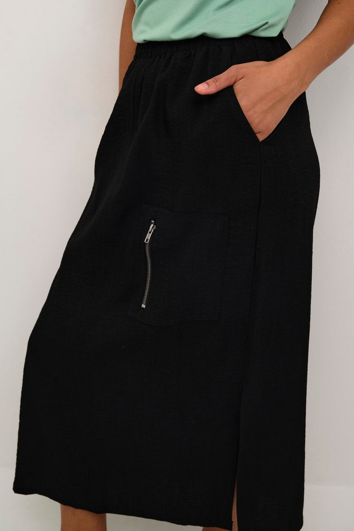 Kaffe KAelenor Black Deep Skirt